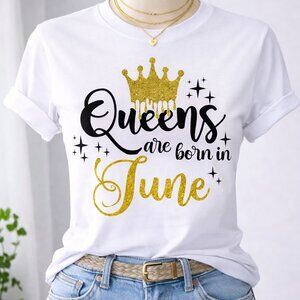 Plus Size It's the Queen's Birthday in June Tee-Shirt